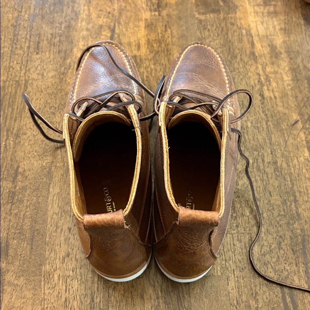 Men's Brown Leather Boots 12D